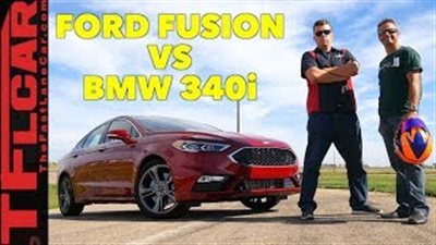 بالفيديو.. مميزات سيارات فورد فيوجن وبي إم دبليو