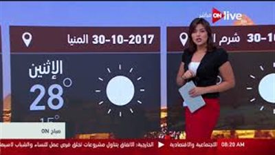 بالفيديو.. الأرصاد: طقس معتدل والعظمى بالقاهرة تسجل 27 درجة