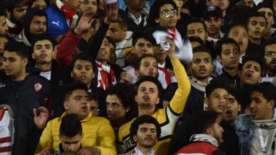 جماهير الزمالك  تطالب اللاعبين بالفوز على مازيمبي