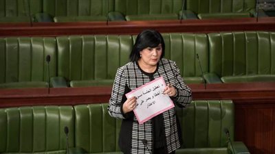 نائبة تونسية تقاضي «الغنوشي» بسبب الاعتداء على النواب وزيارته لأردوغان