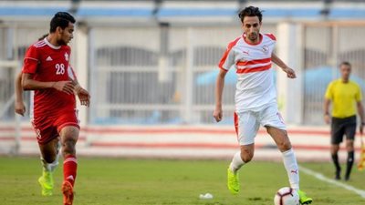 أيمن حفني يوقع للمقاولون ٦ شهور على سبيل الإعارة