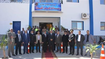 محافظ الوادي الجديد يفتتح وحدة تراخيص المرور الجديدة بالخارجة
