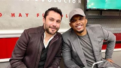 دعوة عشاء تجمع أحمد حسن وصامويل إيتو