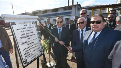 تدشين ناقلتين بحريتين تابعتين لشركة مصر للبترول لتموين السفن