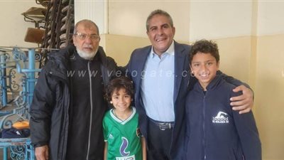 طاهر أبوزيد يتفقد «غزل المحلة» تمهيدا لشراء النادي| صور