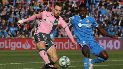 خيتافي يقفز للمربع الذهبي للدوري الإسباني بفوزه على بيتيس 0/1