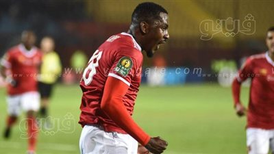 20 صورة ترصد احتفال آجايي بهدف الفوز على النجم الساحلي