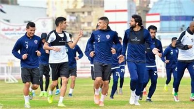 تدريبات قوية للاعبي الزمالك