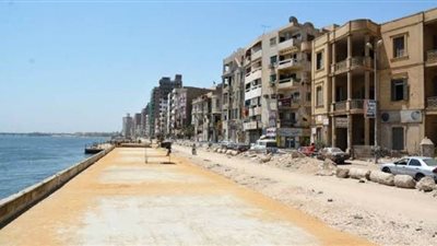 بدء التشغيل التجريبي للمرحلة الأولى من توسعة كورنيش سوهاج