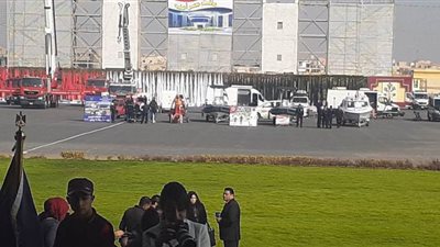 بدء فعاليات عرض المركبات بمناسبة عيد الشرطة الـ 68 | صور