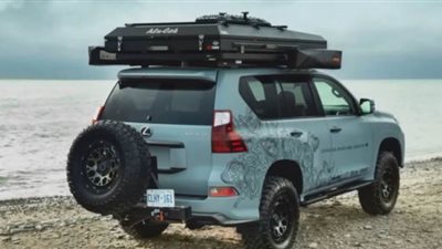 سيارة لكزس  GX المعدلة مخصصة للطرق الوعرة