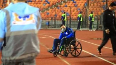 لقطة مؤثرة لمشجع زملكاوي من ذوي الاحتياجات الخاصة بعد التعادل مع دجلة | فيديو