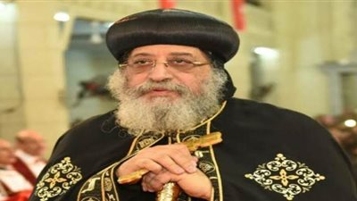 البابا تواضروس يلقي العظة الأسبوعية من كاتدرائية العباسية