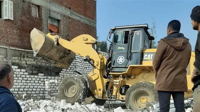 إزالة 11 حالة تعدى على أراضي زراعية بثلاث مراكز في البحيرة