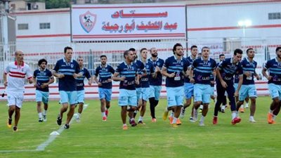 15 دقيقة إحماء للاعبي الزمالك في أنجولا