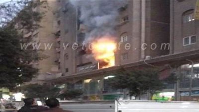 إخماد حريق نشب داخل مصحة لعلاج الإدمان بحلوان | صور