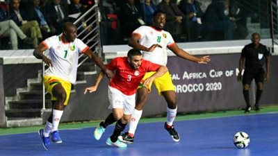 منتخب الصالات يسحق غينيا 0/9 في افتتاح مشواره بأمم أفريقيا