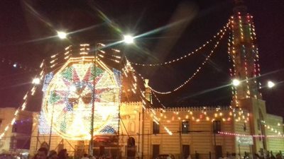 بنصب الخيام وتجهيز المأكولات.. الصوفية تفتتح مولد السيدة نفيسة.. والليلة الختامية الأربعاء | صور