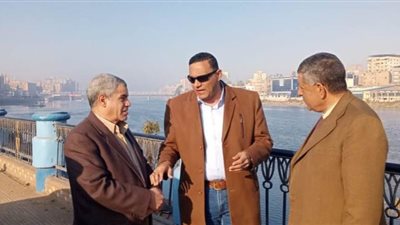 محافظ الدقهلية يتفقد موقع امتداد المشاية السفلية لإنشاء ممشي 