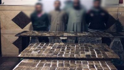 ضبط تشكيل عصابى بحوزته 300 طربة حشيش في البحيرة
