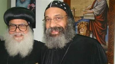 الأنبا رافائيل وموسى في مهمة روحية لمدة يومين بمغاغة