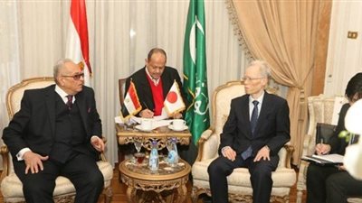 تفاصيل زيارة السفير اليابانى لحزب الوفد