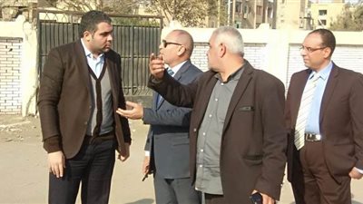 نائب محافظ القاهرة يبحث زيادة مساحة مدرسة متولي الشعراوي بالسلام| صور