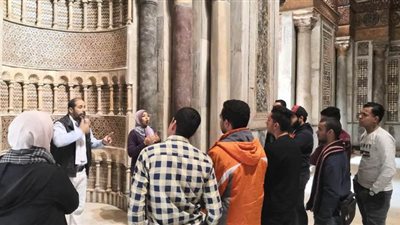 تفاصيل زيارة ذوي الاحتياجات الخاصة لمجموعة من المناطق الأثرية بالقاهرة | صور