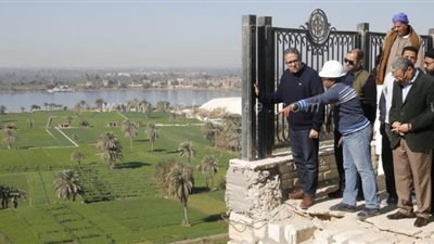 تفاصيل جولة وزير السياحة والآثار بالمنيا |صور
