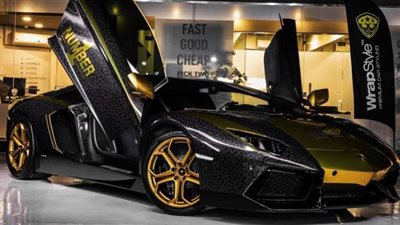 لامبورجيني أفينتادور محمد رمضان . . Number 1 بتعديلات خاصة