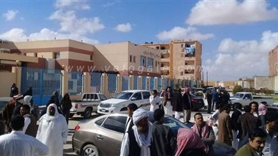 أهالي مطروح يرفضون تخصيص مستشفى النجيلة لمرضى «كورونا» | صور