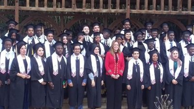 انطلاق حفل تخرج الدفعة الثالثة من البرنامج الرئاسى لتأهيل الشباب الإفريقى للقيادة