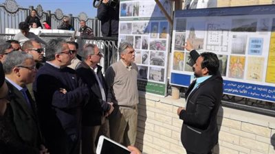 تفاصيل مشروع ترميم القباب الأثرية لأضرحة آل البيت بالبهنسا