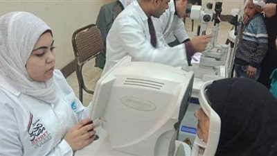 فحص 1200 مواطن خلال القافلة الرابعة عشر لمبادرة 