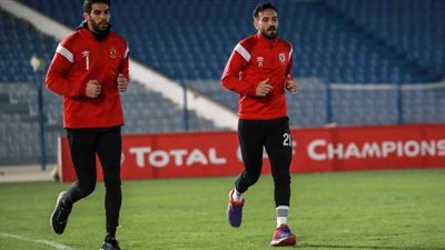 الأهلي يتدرب على ركلات الجزاء في السودان