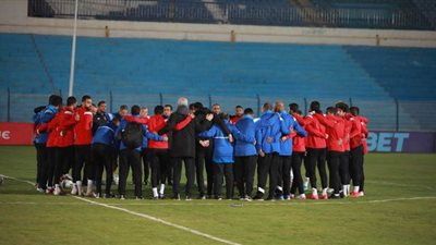 الأهلي يكتفي بـ 45 دقيقة في المران الأخير بالسودان