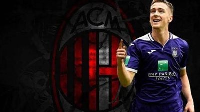 ميلان يتعاقد مع جناح أندرلخت البلجيكي