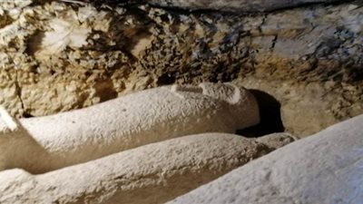 توابيت الاكتشاف الأثري الجديد في ملوي | فيديو