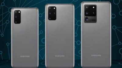 صورة حية لسلسلة هواتف سامسونج القادمة GALAXY S20