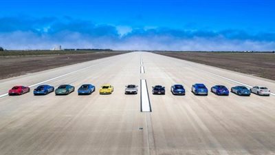 أعظم سباق تسارع  للسيارات في العالم | فيديو