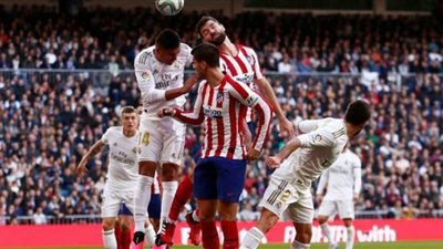 ريال مدريد يحسم الديربي بالفوز على أتلتيكو 0/1 ويتصدر الليجا