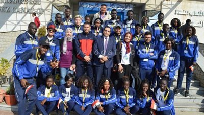 افتتاح فعاليات الملتقى الرياضي الأول للوافدين بمشاركة جامعة عين شمس 