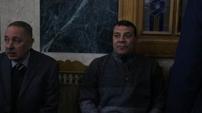 عصام كامل وسفير السعودية وحمدي رزق في عزاء والد خالد ميري بعمر مكرم