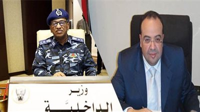 السفير المصري يبحث مع وزير الداخلية السوداني تأمين بعثة الأهلي