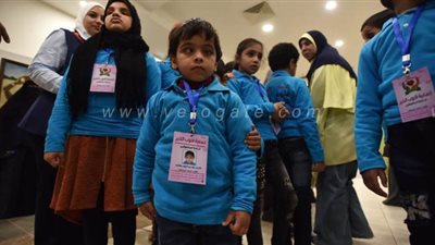 مكفوفون ولكن ملائكة.. أطفال 