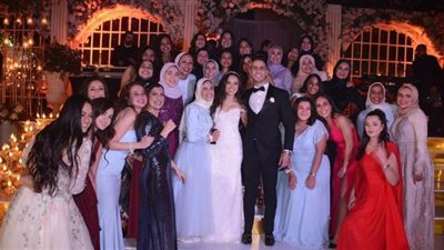 الوزراء ونجوم المجتمع والمشاهير في زفاف هنا عدوي وعمر سلامة | صور