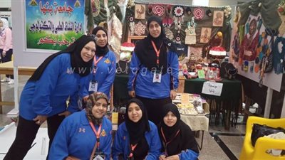 جامعة بنها تشارك فى أسبوع فتيات الجامعات بالفيوم