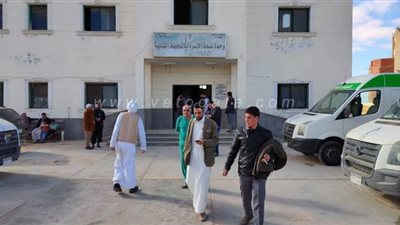 تشغيل وحدة النجيلة القبلية بعد إخلاء المستشفى المركزى لمصابي 