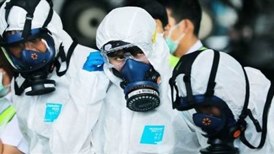 حرق جثث ضحايا فيروس 