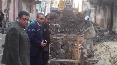 نائب محافظ الغربية يتفقد أعمال تطوير المناطق العشوائية بطنطا